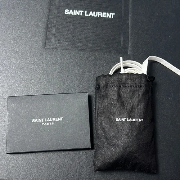 SAINT LAURENT Black & Blue SL24 High-Top Sneakers